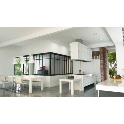 LED kupatilsko ugradno svetlo VEGA LED/6W/230V 2800K 11,8 cm IP44