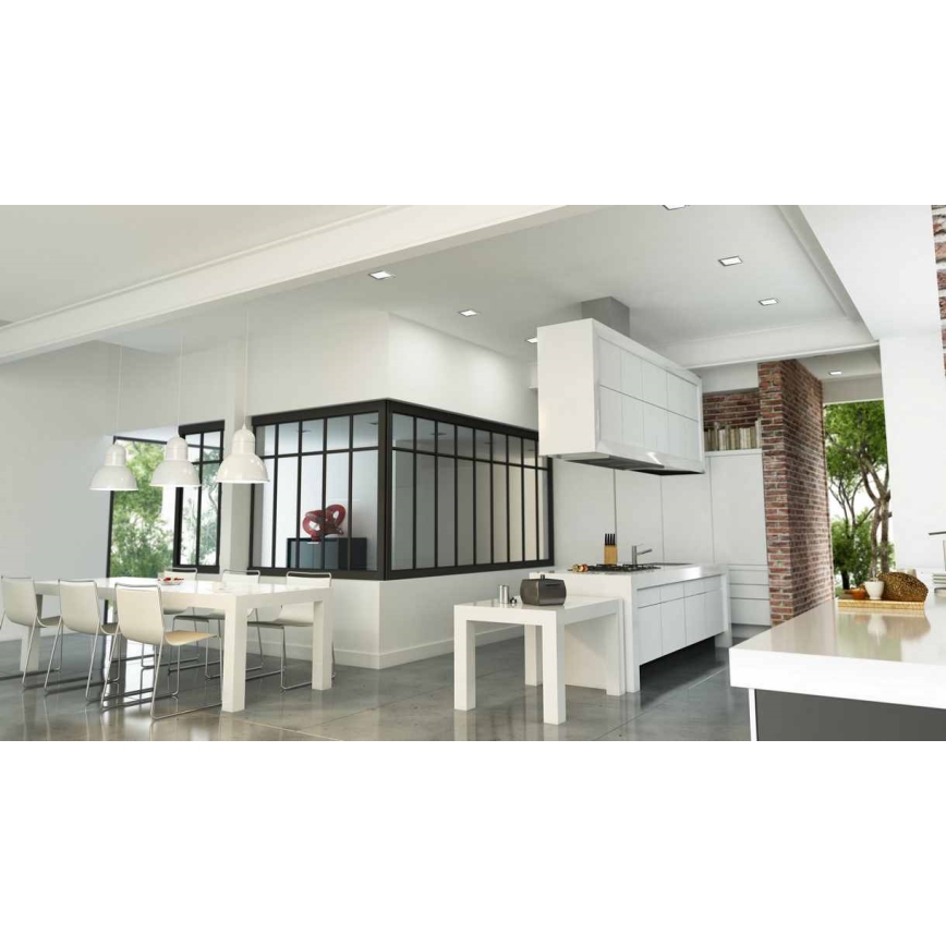 LED kupatilsko ugradno svetlo VEGA LED/6W/230V 2800K 11,8 cm IP44