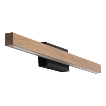 LED kupatilsko zidno svetlo AQUAVIVA LED/9W/230V 60 cm IP44 hrast