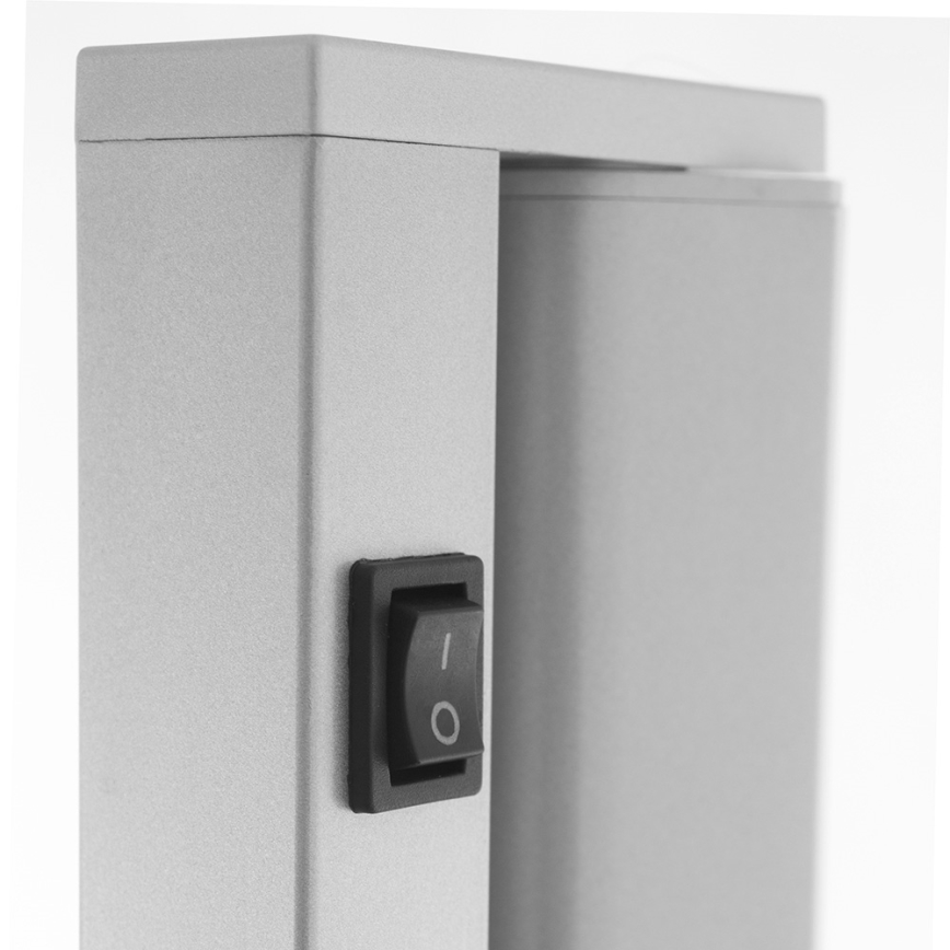 LED Lampa ispod ormarića LED/15W/230V srebrno
