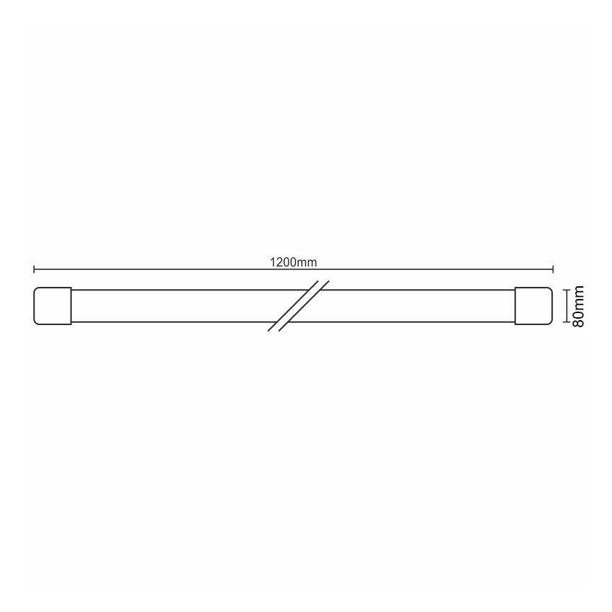 LED Lampa ispod ormarića LED/40W/230V 4000K IP40