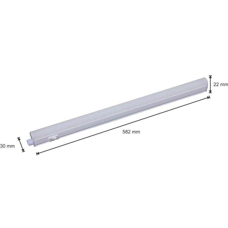 LED Lampa ispod ormarića LED/8W/230V
