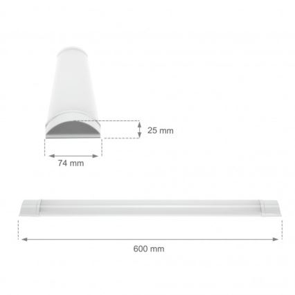 LED Lampa ispod ormarića VIGA LED/14W/230V 3000K bela