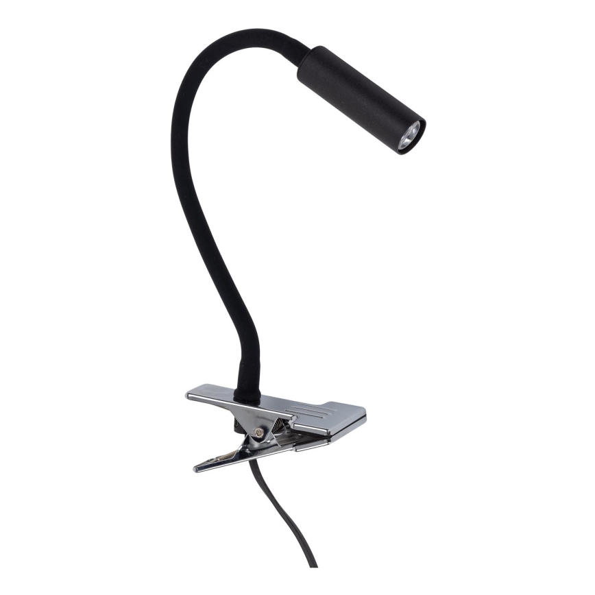 LED Lampa sa štipaljkom LAGOS 1xG9/3W/230V 4000K crno
