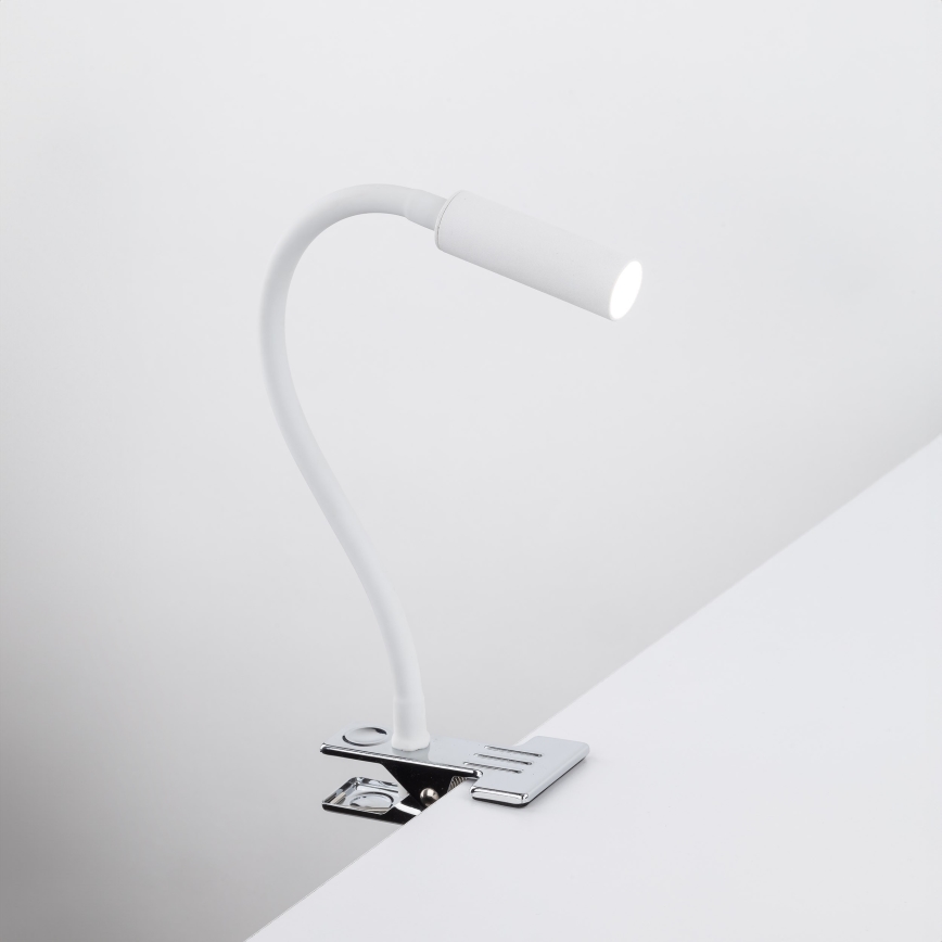 LED Lampa sa štipaljkom LAGOS 1xG9/3W/230V 4000K bela