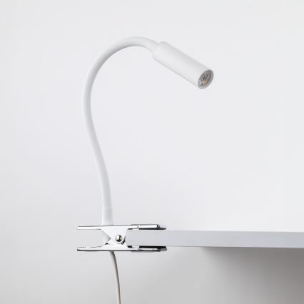 LED Lampa sa štipaljkom LAGOS 1xG9/3W/230V 4000K bela