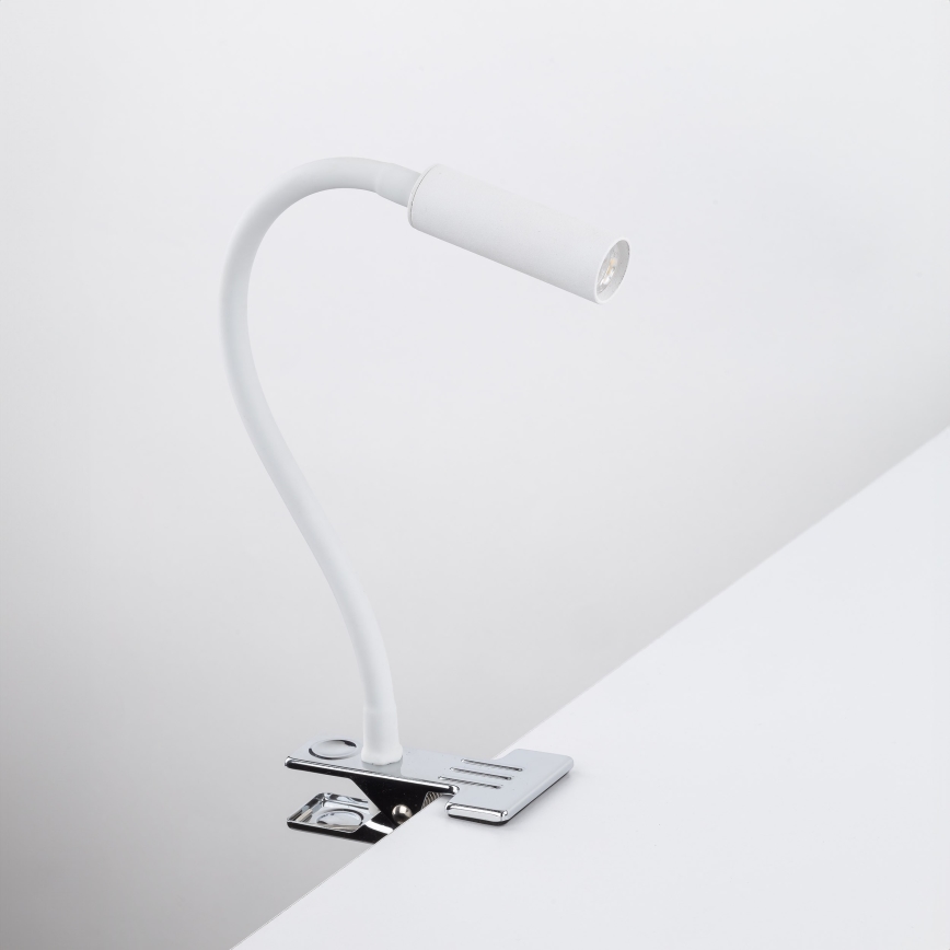 LED Lampa sa štipaljkom LAGOS 1xG9/3W/230V 4000K bela