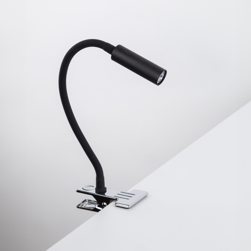 LED Lampa sa štipaljkom LAGOS 1xG9/3W/230V 4000K crno