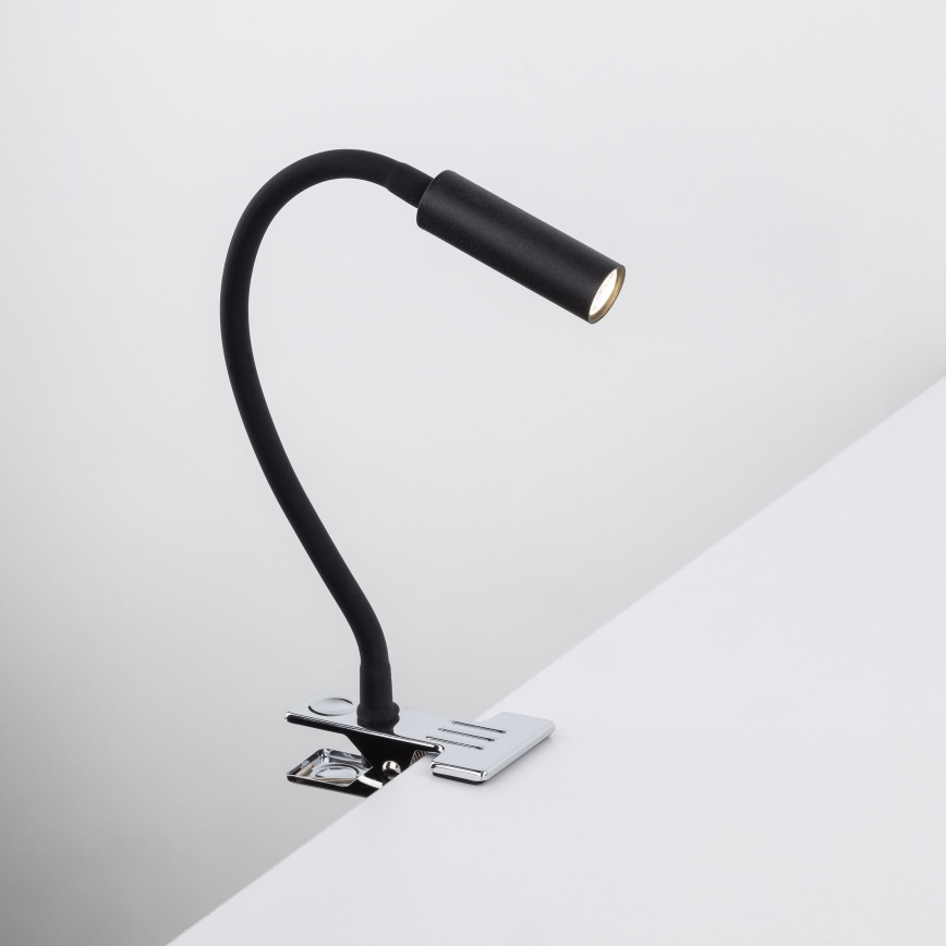 LED Lampa sa štipaljkom LAGOS 1xG9/3W/230V 4000K crno