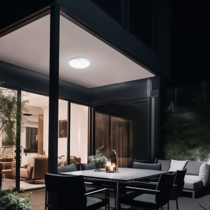LED Zidna lampa za kupatilo sa senzorom pokreta NYMPHEA PROXI LED/18W/230V IP54 3000K