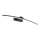 LED Lampa za slike LED/10W/230V 4000Κ 50 cm crno