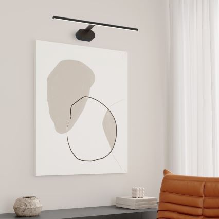LED Lampa za slike PRADO LED/11W/230V crno