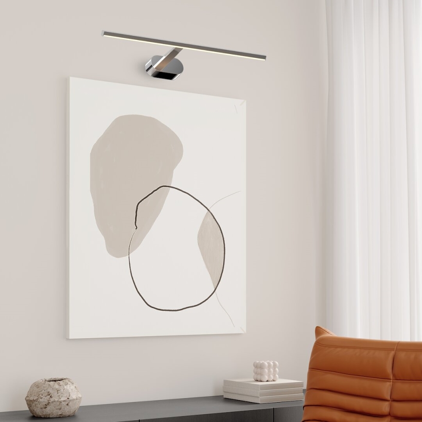 LED Lampa za slike PRADO LED/11W/230V sjajni krom