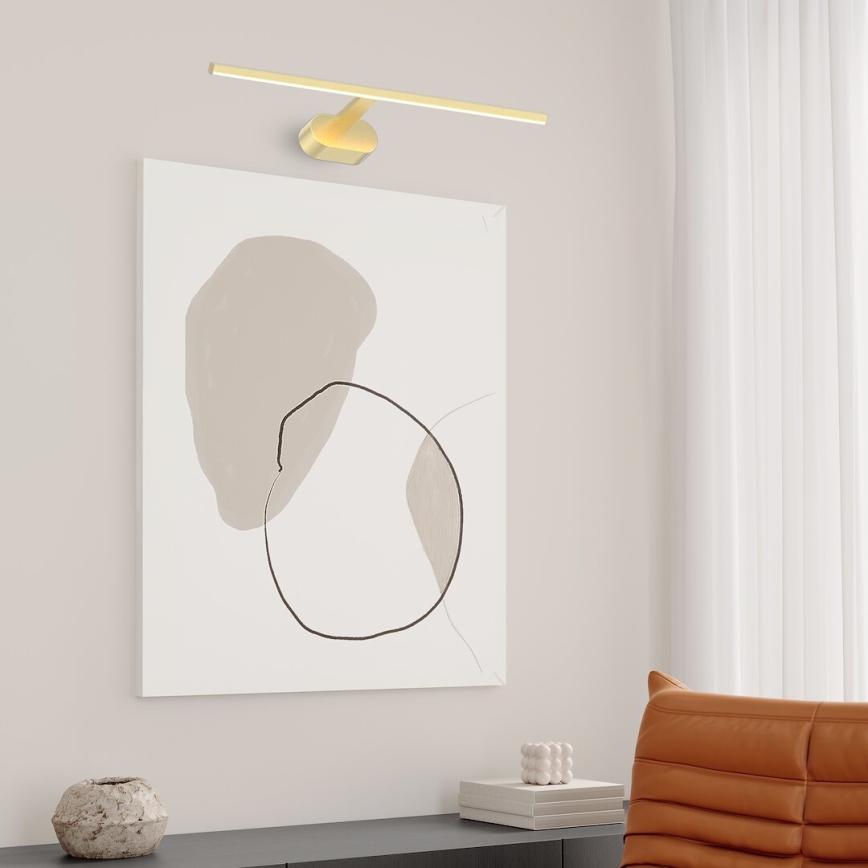 LED Lampa za slike PRADO LED/11W/230V zlatna