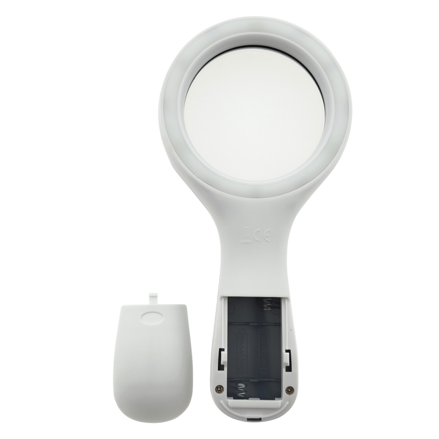 LED lupa 3× uvećanje sa LED osvetljenjem/3W/2×AAA IP22