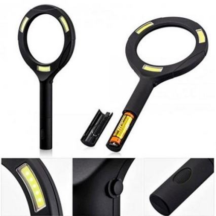LED Lupa 5×ZOOM sa pozadinskim osvetljenjem LED/3W/2xAA IP44