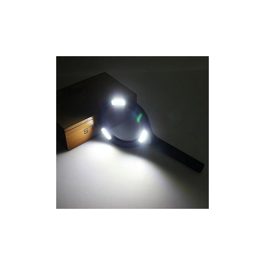 LED Lupa 5×ZOOM sa pozadinskim osvetljenjem LED/3W/2xAA IP44