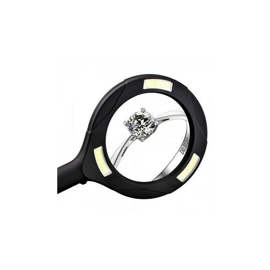 LED Lupa 5×ZOOM sa pozadinskim osvetljenjem LED/3W/2xAA IP44