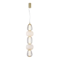 LED luster na lanku CARO LED/40W/230V zlatna