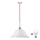 LED luster na sajli 1xE27/60W/230V bela