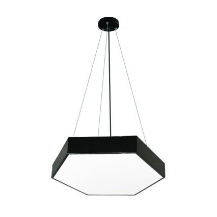 LED luster na sajli, 40 W, 230 V, 4000 K, prečnik 60 cm