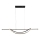 LED luster na sajli AMBAR LED/35W/230V crno