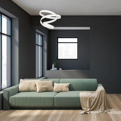 LED luster na sajli ANDROMEDA LED/45W/230V