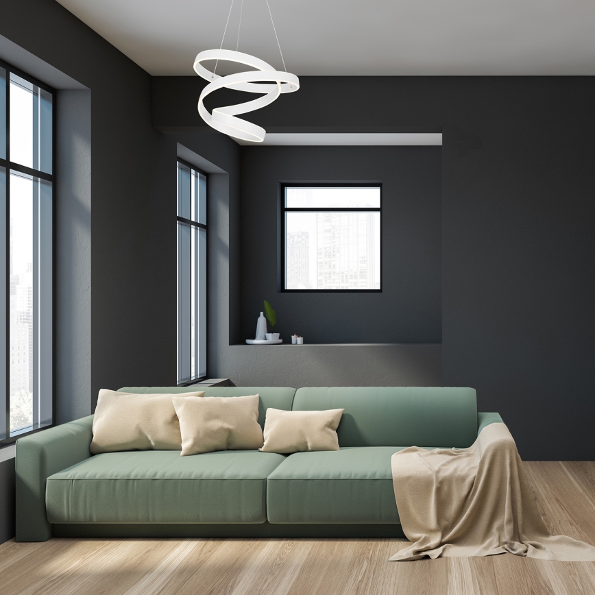 LED luster na sajli ANDROMEDA LED/45W/230V