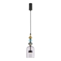 LED luster na sajli ARTE LED/12W/230V pr. 13 cm crno