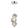 LED luster na sajli BOLLA LED/12W/230V pr. 16 cm dimno