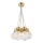 LED luster na sajli BULBS LED/30W/230V zlatna