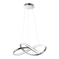 LED luster na sajli CAPPIO LED/36W/230V sjajni krom