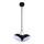 LED luster na sajli CROWD 3xLED/20W/230V crno