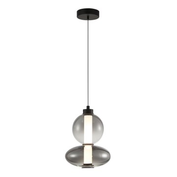 LED luster na sajli DAPHNE LED/12W/230V sivo