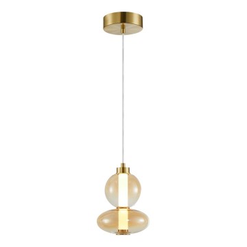 LED luster na sajli DAPHNE LED/12W/230V zlatna