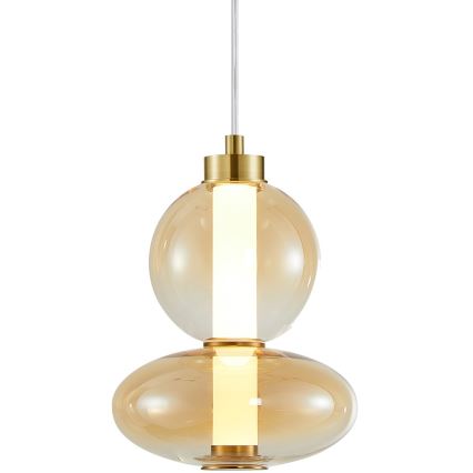 LED luster na sajli DAPHNE LED/12W/230V zlatna