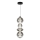 LED luster na sajli DAPHNE LED/36W/230V sivo