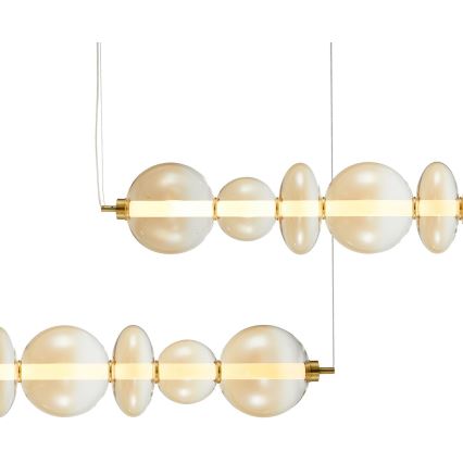 LED luster na sajli DAPHNE LED/40W/230V zlatna