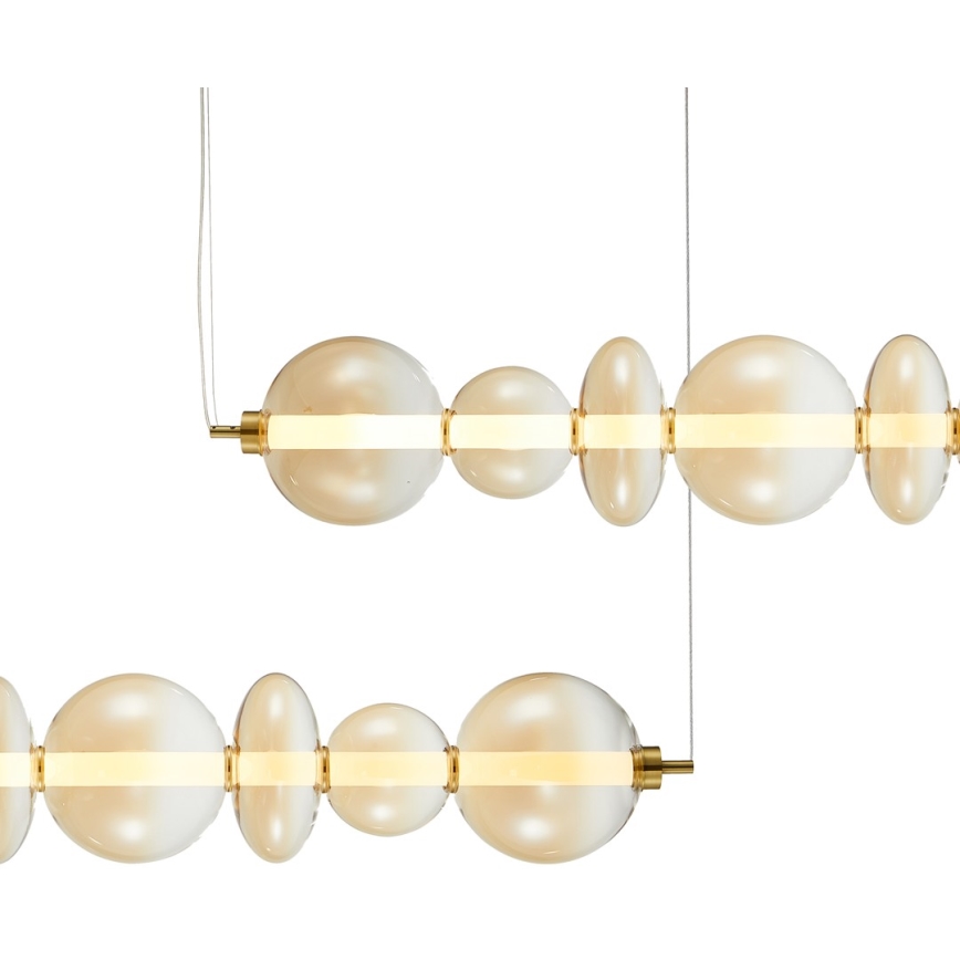 LED luster na sajli DAPHNE LED/40W/230V zlatna