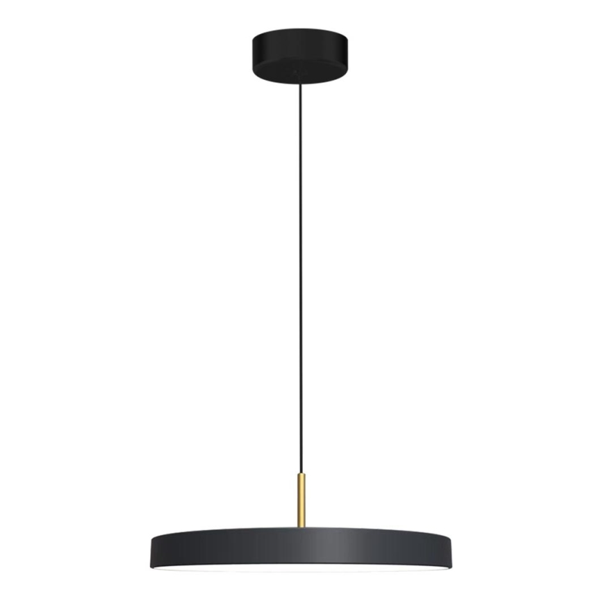 LED luster na sajli DISC LED/38W/230V pr. 45 cm crno