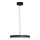 LED luster na sajli DISC LED/38W/230V pr. 45 cm crno