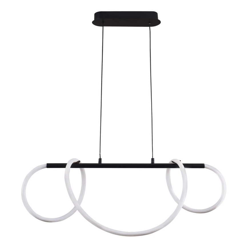 LED luster na sajli EMMA LED/38W/230V crno