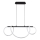 LED luster na sajli EMMA LED/38W/230V crno