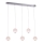 LED luster na sajli ESMOND 5xLED/4,8W/230V sjajni krom