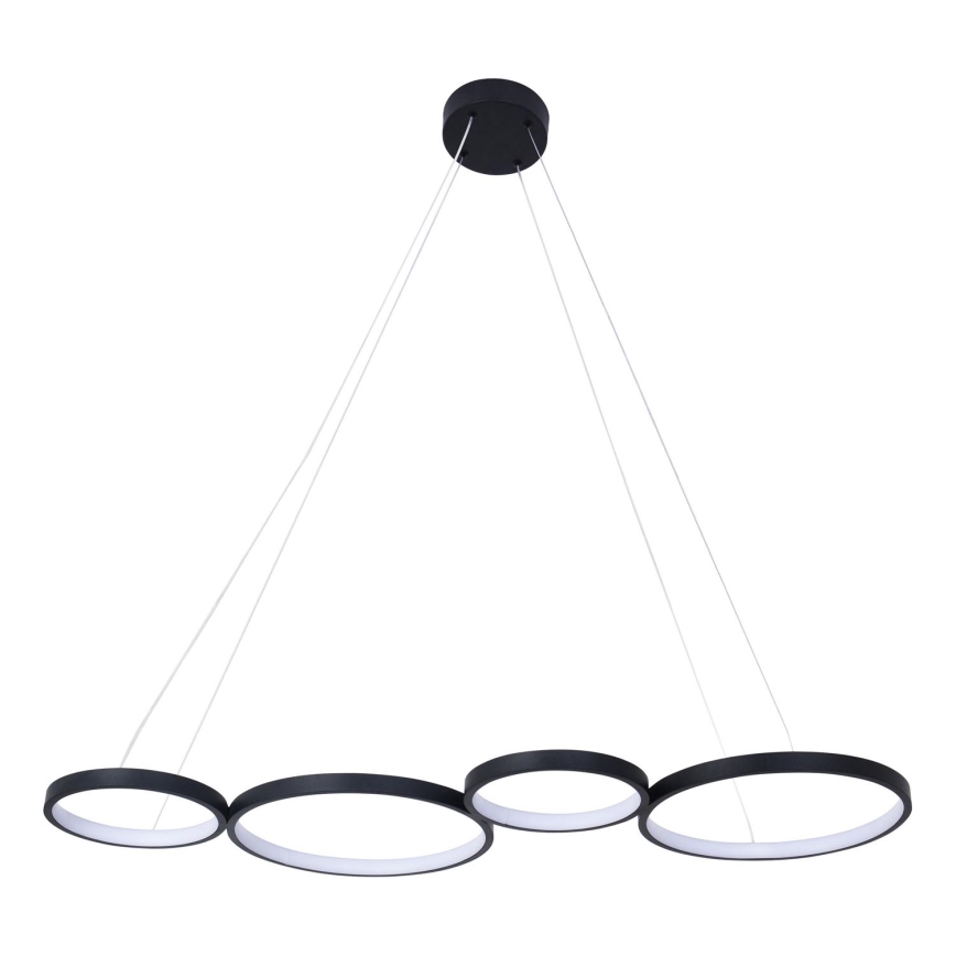 LED luster na sajli FLAMENCO LED/42W/230V 4000K crno