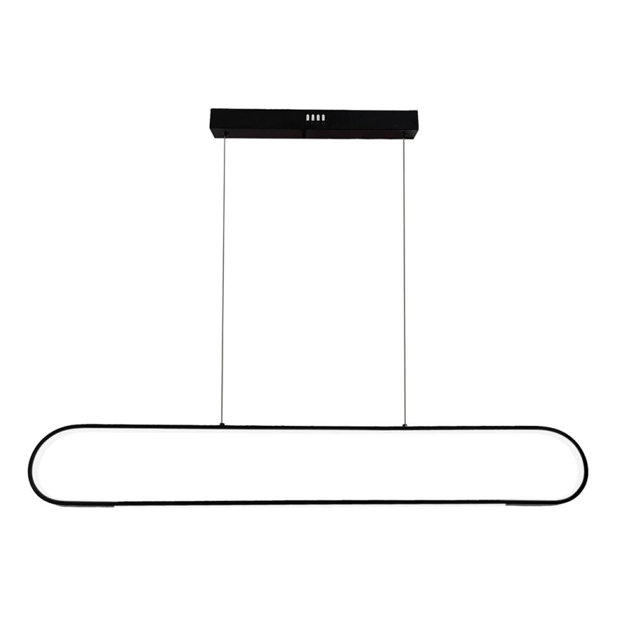 LED luster na sajli FRAME LED/42W/230V crno