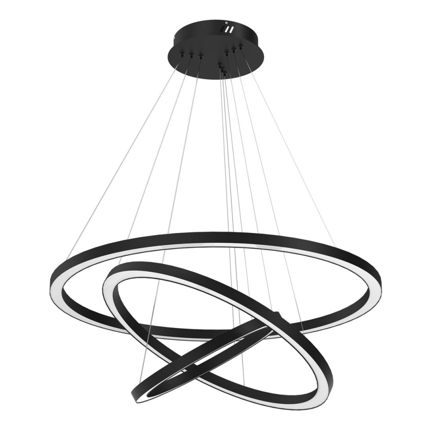 LED luster na sajli GALAXIA LED/85W/230V crno