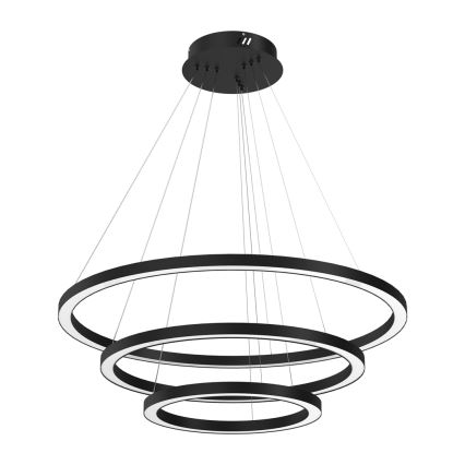 LED luster na sajli GALAXIA LED/85W/230V crno