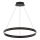 LED luster na sajli GRAVITY LED/36W/230V crno