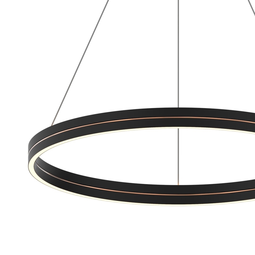 LED luster na sajli GRAVITY LED/36W/230V crno